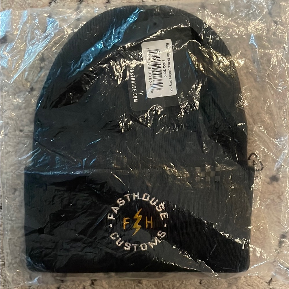 Fasthouse Black Beanie
